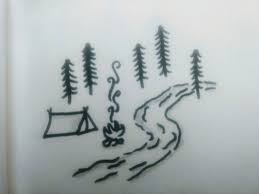 Spending Time On A River Bank Gives Real Peace Easy Doodle Simple Doodles River Tattoo Tattoo Quotes