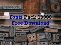 Download 5000 Mega Font Pack Download 50 Stylish Fonts For Logo