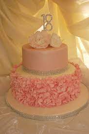 Birthday cakes have been an important part of every birthday for a long time; Pink 18th Birthday Cake We Made Ruffles And Peonies 18th Birthday Cake 18th Birthday Cake For Girls Birthday Cake Girls