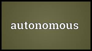 Autonomous Meaning Youtube