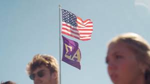 Introducing our new Violet, Bailey Robertson! Bailey is a member of Chi  Omega and is currently a sophomore with a double major in Finance and Risk  Management. We all look forward to