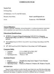Cv format for b tech freshers atractive resume format for a b.tech. M Tech Resume Format Job Resume Template Job Resume Format Student Resume Template