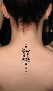 Gorgeous Zodiac Tattoos For The Astrology Obsessed Gemini Tattoo Gemini Tattoo Designs Neck Tattoo