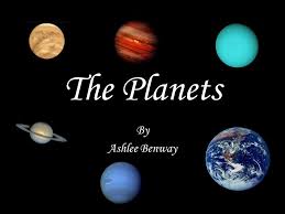 All the planets in order. The Planets By Ashlee Benway Objectives You Will Learn And Identify All Eight Planets In Order You Will Learn Facts About The Eight Planets In The Solar Ppt Download