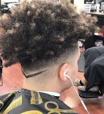 Blonde curly taper fade+ hair. Taper Blowout Taper Curly Hair Fade Novocom Top