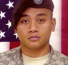 Aaron Xavier Wittman K.I.A 10 Jan 2013 PFC Jay Cajimat of Lahaina, Hawaii;  assigned to the 2nd Battalion, 16th Infantry Regiment, 4th Infantry Brigade  Combat Team, 1st Infantry Division, Fort Riley, Kan.;