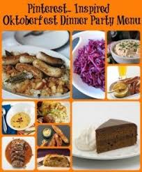 Quick and easy dinner recipes pinterest; Oktoberfest Dinner Party Pinterest Inspired Oktoberfest Food Dinner Dinner Party Menu