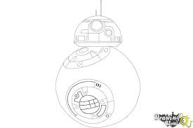 This bb8 paper plate craft for kids is the perfect star wars craft to do with kids to celebrate may the 4th, a trip to disney, or any star wars themed event! How To Draw Bb 8 From Star Wars Vii Drawingnow