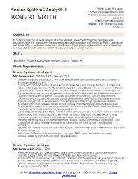 Financial analysts are responsible for tracking a company's financial performance against a plan, analyzing business performance and market conditions to create forecasts, and helping senior management make tactical and strategic decisions by providing periodic reports. Senior Systems Analyst Resume Samples Qwikresume