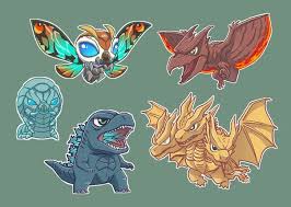 Tokusacu I Kajdzyu Ejga 2 Godzilla Tattoo Kaiju Monsters All Godzilla Monsters