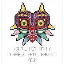 Collection number 1 as want to read this design will truly be a work of art when completed. Majora S Mask Cross Stitch Pattern Nerdpillo