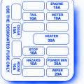 Bmw 540i supercharger model year: Bmw 540i 1995 Main Engine Fuse Box Block Circuit Breaker Diagram Carfusebox
