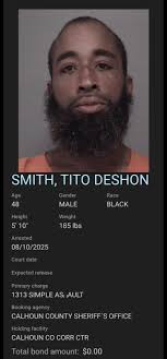Tito DeShon Smith #Calhoun #County #Michigan #Incarceration #Mugshot #Jail  #Lockup #Sheriff #Police #Crime #Information 👮🏻‍♂️👮‍♀️🚨🐕‍🦺💥 #Tito #DeShon  #Smith