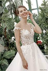 Semida Sposa 2020 Wedding Dresses Amazon Bridal Collection Wedding Inspirasi Illusion Neckline Wedding Dress Wedding Dresses Amazon Wedding Dresses