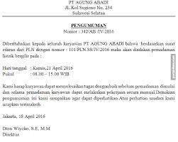 Jika anda membutukan contoh surat lamaran kerja umum, anda bisa coba baca beberapa referensi yang telah kami buat dari text dan dengan gambar. Contoh Surat Pengumuman Portal Ilmu Com