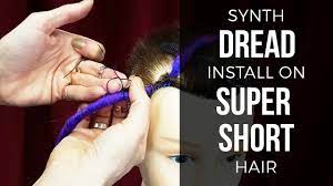 Video showing dreadlock extensions done on very short natural hair with human hair. Installing Synth Dreadlocks On Short Hair 8 Steps With Pictures Instructables