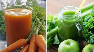 When you put veggies and fruits into a juicing machine. 18 Healthy Juice Recipes That Make Your Immune System Stronger