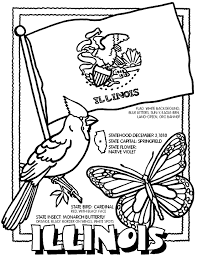 Birds Of Southern Illinois Illinois On Crayola Com Flag Coloring Pages Free Coloring Pages Crayola Coloring Pages