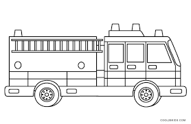 You can print your coloring pages at home on any paper you choose! Free Printable Fire Truck Coloring Pages For Kids