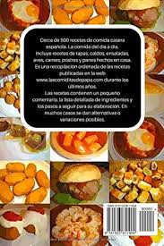 Dentro de la comida española no. Libro Cocina Casera Recetas Para El Dia A Dia Comida Mercado Libre