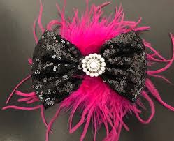 Do you know where has top quality black feather hair clips at lowest prices and best services? Dance Costume Hair Clips Black Feather Hair Clip Custom Hair Piece Purple Red Silver Gold Pink Hot Pink Feather Bow