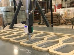 Kết quả hình ảnh cho Fabrication of 3D-printed concrete bridge begins