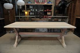 solid oak dining table, 1950s for sale