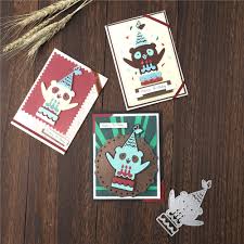 Select a card die set. Naifumodo Panda Cake Dies Metal Cutting Dies New Birthday For Card Making Dies Scrapbooking Album Embossing Stencil Craft Dies Buy At The Price Of 1 83 In Aliexpress Com Imall Com