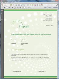 Beauty Salon And Spa Partnership Sample Proposal Business Proposal Sample Business Proposal Examples Business Proposal