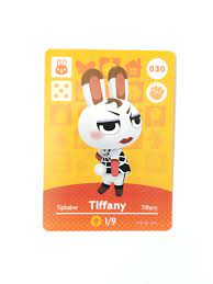 Animal Crossing Amiibo Card Tiffany 30 Mercari In 2020 Animal Crossing Amiibo Cards Animal Crossing Animal Crossing Villagers