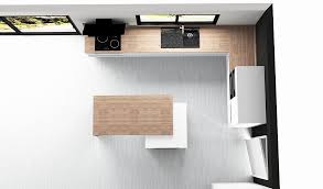 Cuisine Vue Du Haut Elle Est Fonctionnelle Et Tres Spacieuse Cette Maison Individuelle A Ete Construire A Fena Maison Maison Individuelle Etagere Bois Flotte