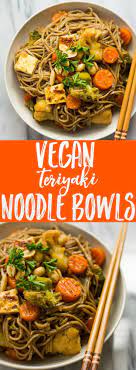 Teriyaki Noodles Recipe Teriyaki Noodles Vegan Main Dishes Vegan Noodles Recipes