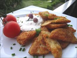 Kohlrabi Paniert Und Gebraten Mit Krautersauce Rezepte Panieren Kohlrabi