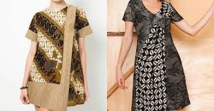 Nk batik gamis wanita syari rendra size jumbo long dress. 9 Model Dress Batik Untuk Kerja Yang Wajib Moms Koleksi Sudah Punya Happinest Id