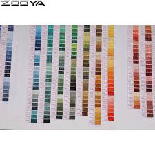 Zooya 5d Diy Diamond Painting Color Chart Square Round