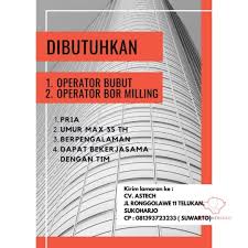 We did not find results for: Lowongan Kerja Operator Pabrik Di Solo Archives Info Loker Solo