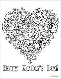 The mother's day coloring pages over at coloring.ws include images of mom doing different things, awards for mom, flowers, baby animals with their moms, storks, and tea kettles. Free Printable Mother S Day Coloring Pages Mombrite