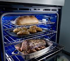 single electric convection wall oven
