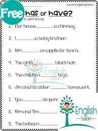 Has Have Usage Worksheet Free Www Worksheetsenglish Com In 2020 First Grade Reading Comprehension English Phonics Worksheets Free