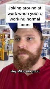 When You Try to Joke with Someone Who Works