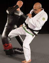 john hackelman kicking the vs bob training bags martial arts boxing equipment