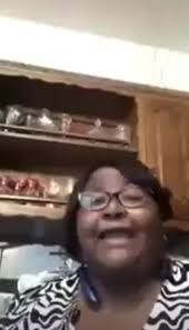 Black Lady Playing Tambourine