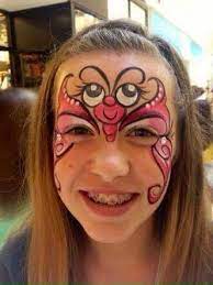 Mariposa Girl Face Painting Butterfly Face Paint Face Painting
