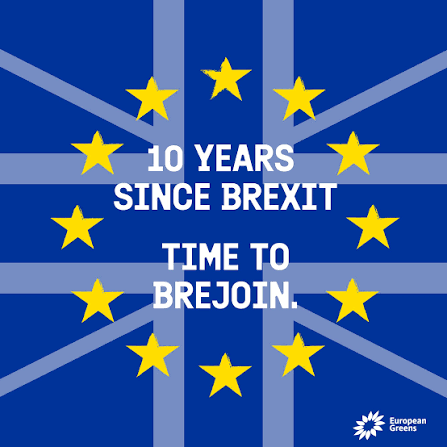 It's been 10 years since Brexit and let's just say it has not been good for  the UK ☹️ Between never ending passport queues at the borders, the flailing  economy, the cost-of-living