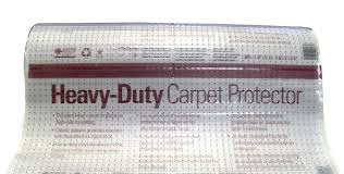 Ideal for all high traffic flooring areas ie hallways etc to offer carpet protection. Wj Dennis Vdp27075 Heavy Duty Vinyl Runner For Deep Pile Carpet Clear At Sutherlands