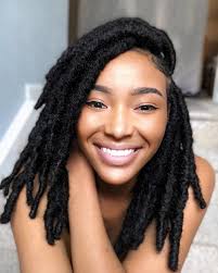 Create a victory roll style by twisting a section of your locs around a foam hair roller for the signature shape. 22 Hottest Faux Locs Styles In 2021 Anyone Can Do