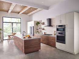 What color laminate flooring should we buy? Kitchen Cabinet Woods And Finishes Bertch Manufacturing