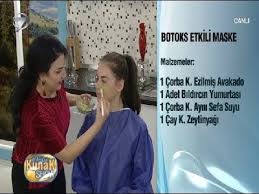 Botoks Etkili Maske Youtube Maskeler Dogal Cilt Bakimi Cilt Bakimi