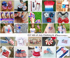 Lots of easy diy july 4th tee shirt ideas using stars, flags, usa cutouts, and more. Diy 4th Of July Clothing And Accessories The Idea Room