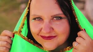 Sara Hazel Beautiful Kalasha Girl Bomborait Stock Photo 1594225669